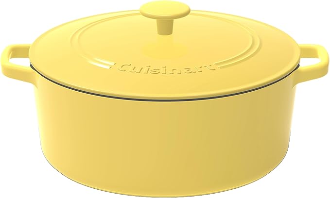 Cuisinart Chef's Classic Enameled Cast Iron Round Covered Casserole by Cuisinart