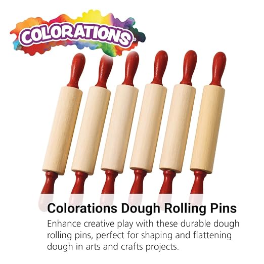 Colorations Natural Wood Rolling Pins, - Image 2