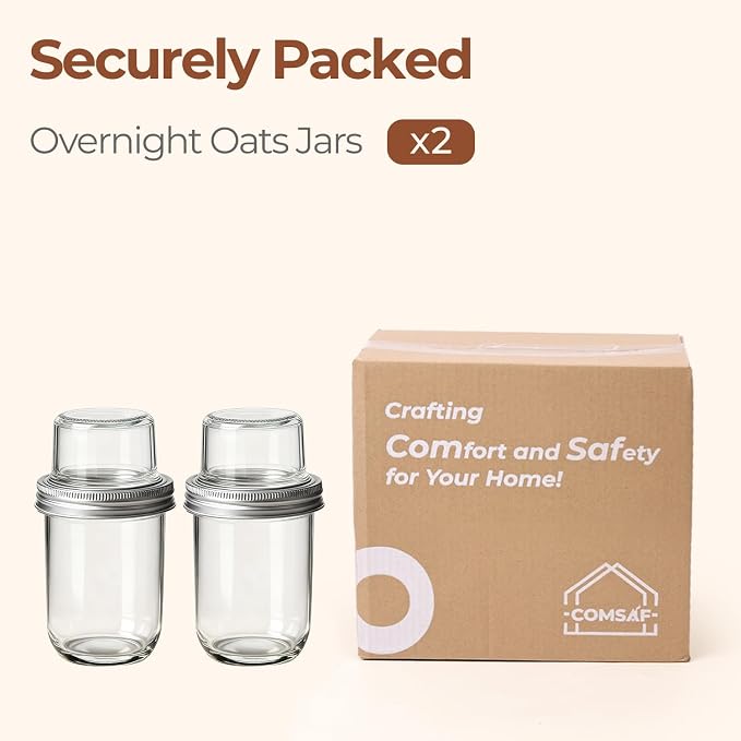 ComSaf Overnight Oats Containers - Image 8