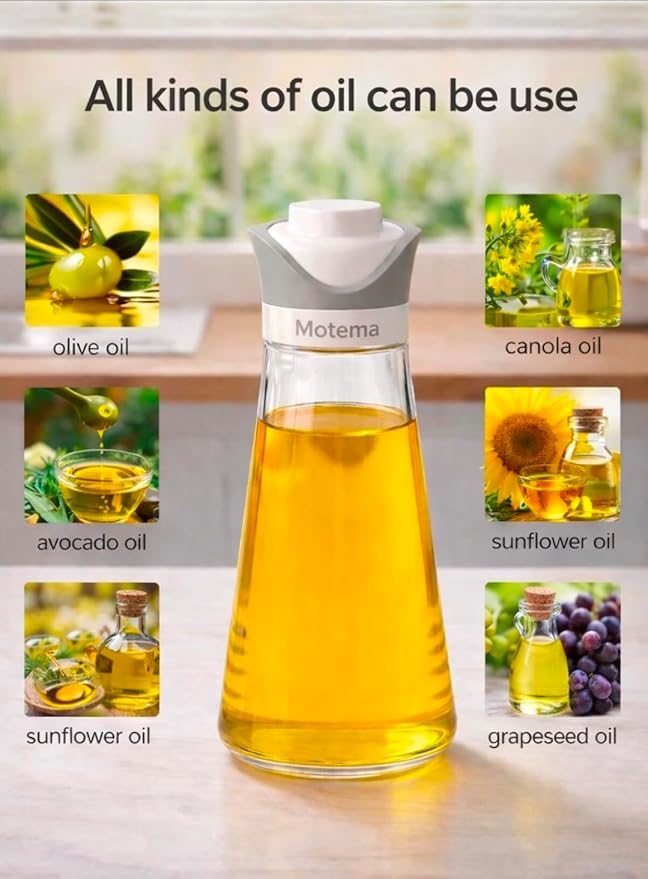 Oil control Dispenser Bottle, Spray & Pour 2-in-1, Precision Olive Oil Sprayer - Image 6
