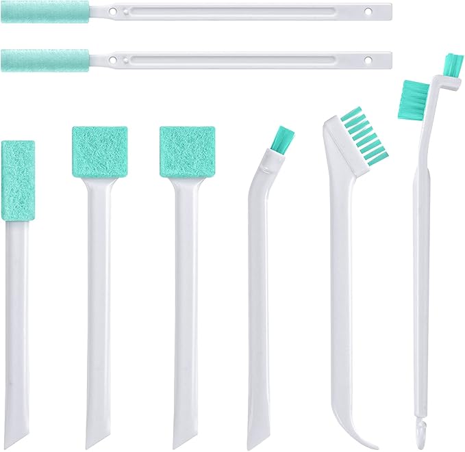 Lumkew Small Cleaning Brush Tight Spaces, Tiny Cleaning Brush Mini Parts by Lumkew