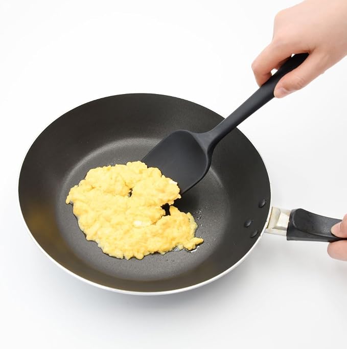 Silicone Spatula 3-piece Set, Ergonomic Handle High Heat-Resistant Spatulas - Image 8