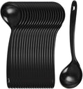 Large Plastic Serving Spoons, Disposable Heavy Duty Serving Spoons, Long Handle by OULIGET