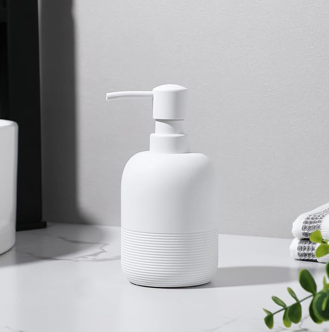 GalDal White Soap Lotion Dispenser - Image 3