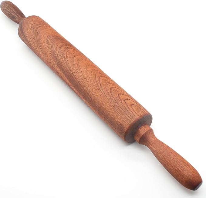 Classic Sapele Wooden Rolling Pin by TUSIWIT