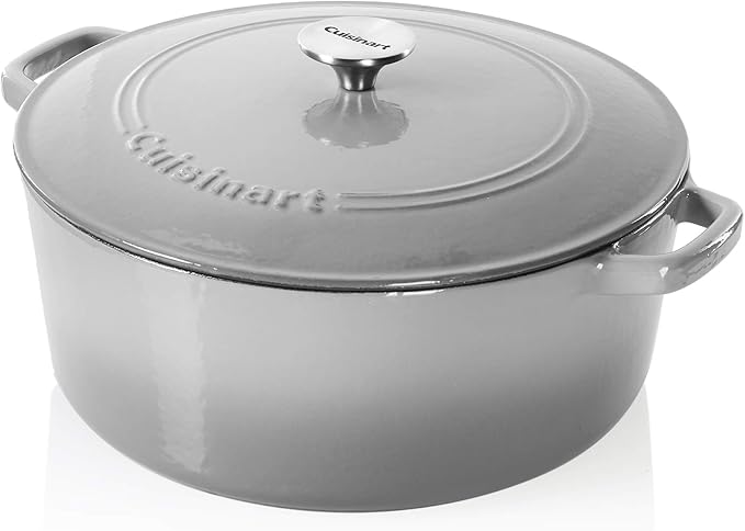 Cuisinart Chef's Classic Enameled Cast Iron Round Covered Casserole by Cuisinart