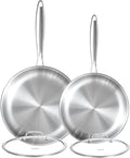 DELARLO Tri-ply Stainless Steel Frying Pan Set by DELARLOCOOKWARE