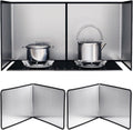 Splatter Guard for Stove 2 Pack 2-Sided Foldable Stainless Steel Oil