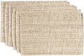 Sweet Home Collection 100% Cotton Placemats for Dining Room Rectangle