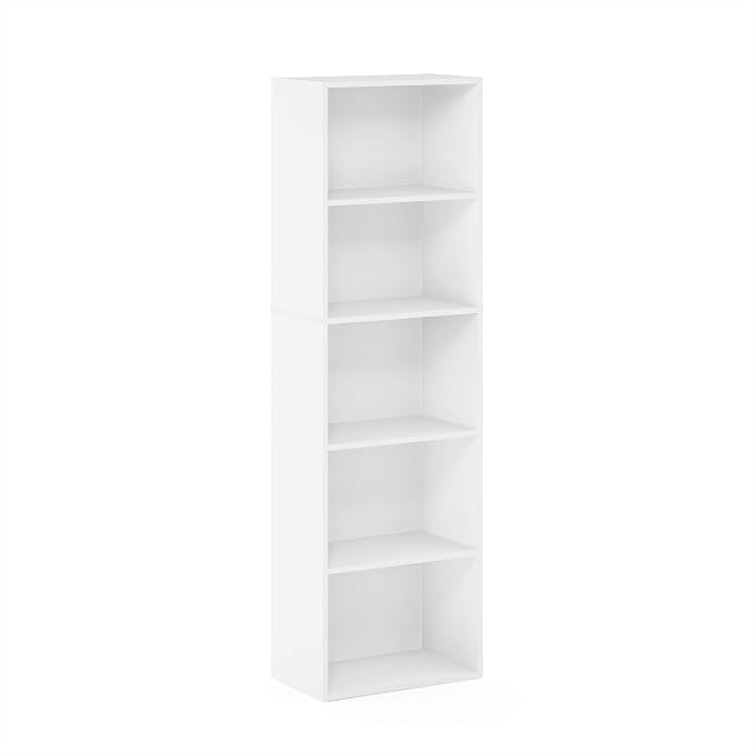 Furinno LUDER Book Shelf, 5-Tier Bookshelf, Bookcase - Image 7