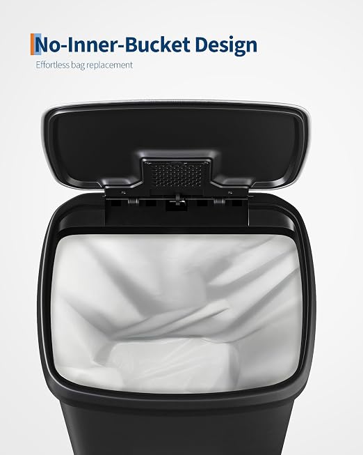 Garvee 13 gal / 50 L Plastic Trash Can - Image 6