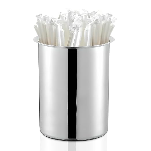 OCS Parts 6.75-Inch Kitchen Utensil Holder | Stainless Steel Dishwasher Safe by OCSParts