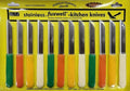Tabakh by Fuxwell Multi Purpose Kitchen Knife Set, Stainless Steel Blades by T+TABAKH