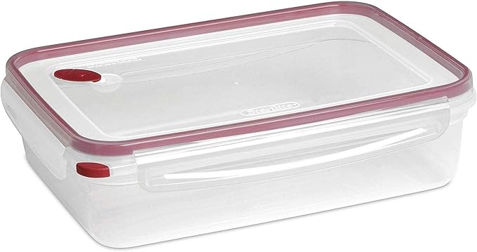 Sterilite Ultra-Seal 16 Cup Rectangle, Airtight Food Storage Container by Sterilite