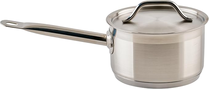 Winco Heavy-Duty Stainless Steel Sauce Pan by Winco