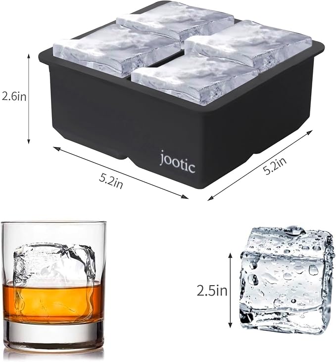 Large Ice Cube Trays Silicone - Image 2