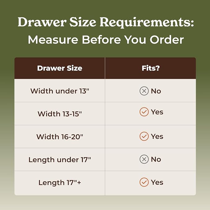 SMIRLY Silverware Drawer Organizer – Bamboo Kitchen Drawer Organizer, - Image 5