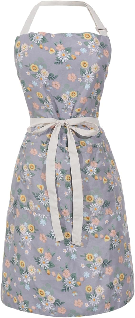 Aoomzoon Kitchen Aprons for Women by Aoomzoon