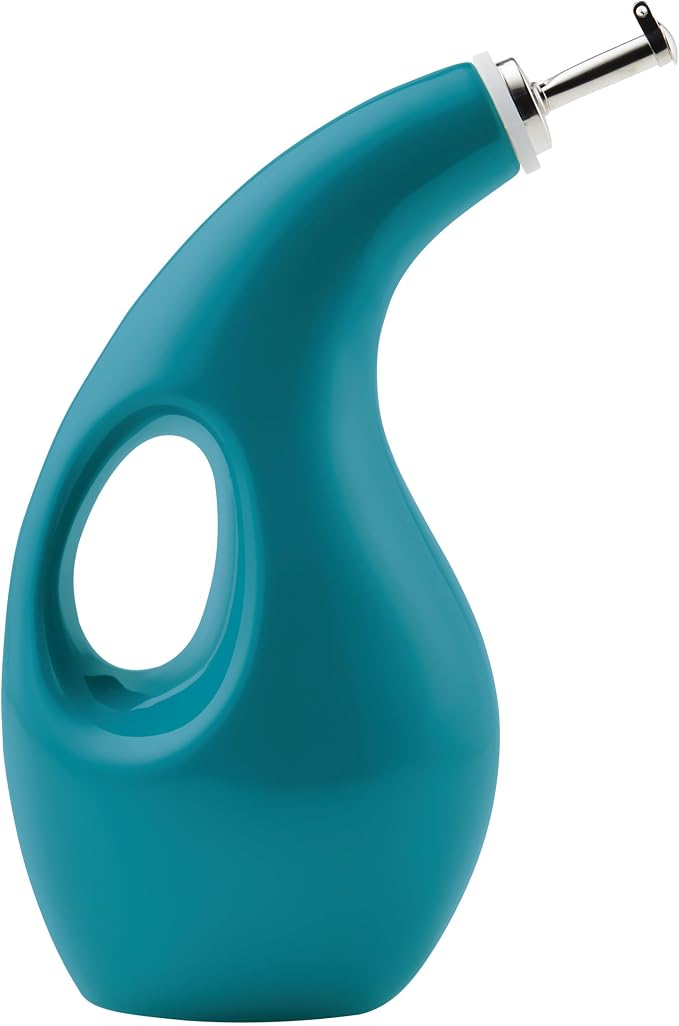 Rachael Ray Ceramics EVOO Oil and Vinegar Dispensing Bottle, 24 Ounce by RachaelRayKitchenware