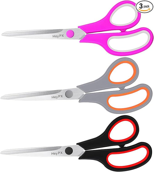 3-Pack 8.5" Ultra Sharp Stainless Steel Scissors by Unknown