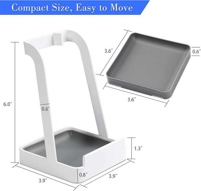 NiHome Versatile Pot Lid Ladle Holder Multipurpose Spatula Pad Book Cutting - Image 2
