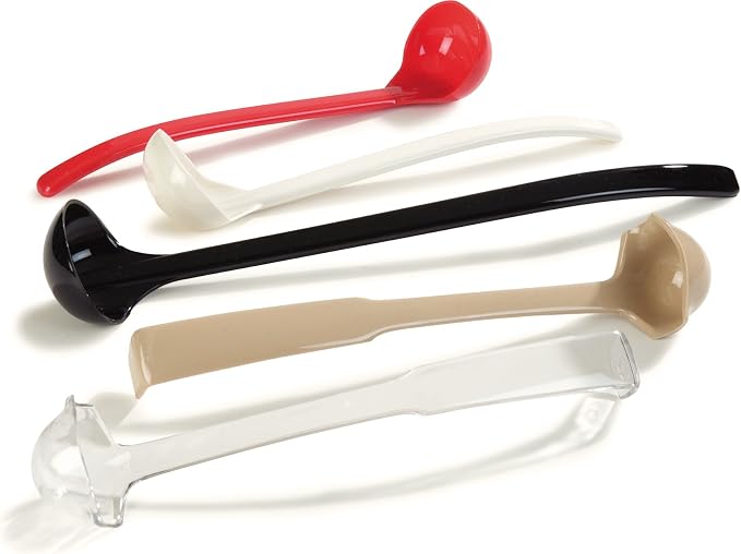 CARLISLE FOODSERVICE PRODUCTS 029503 Carly Plastic Dressing/Serving Ladle - Image 7