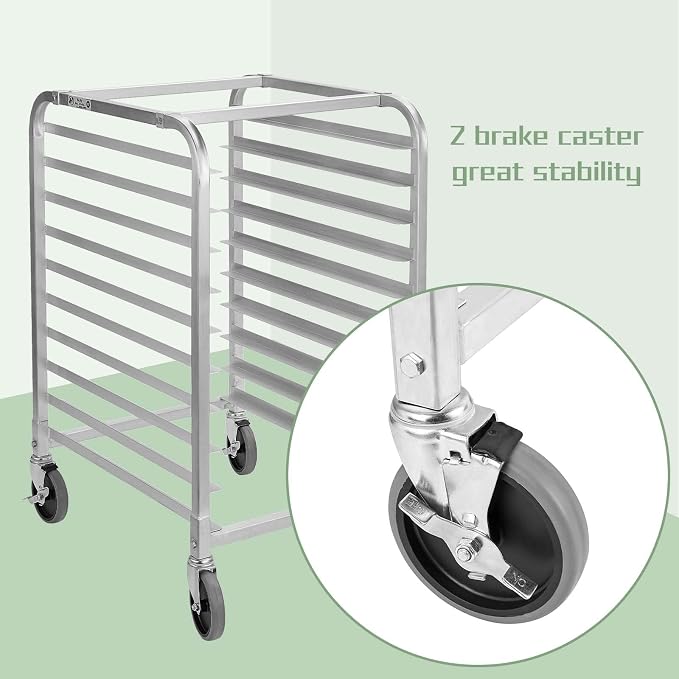 HALLY SINKS & TABLES H Bun Pan Rack 10 Tier - Image 5