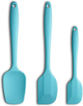 Silicone Spatula 3‑Piece Set Heat Resistant 600°F Non‑Stick Rubber Spatulas by ALLWIN-HOUSEWARE