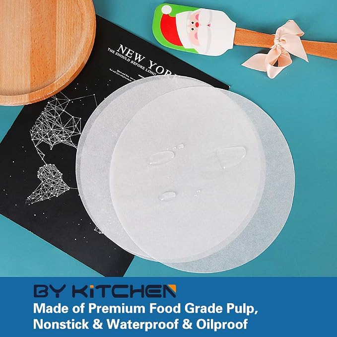 Baking Parchment Circles, 12 Inch Non Stick Baking Parchment Paper - Image 3