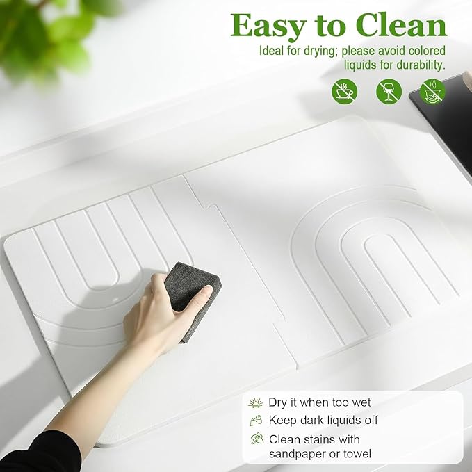 Luxspire Large Stone Drying Mat - Image 4