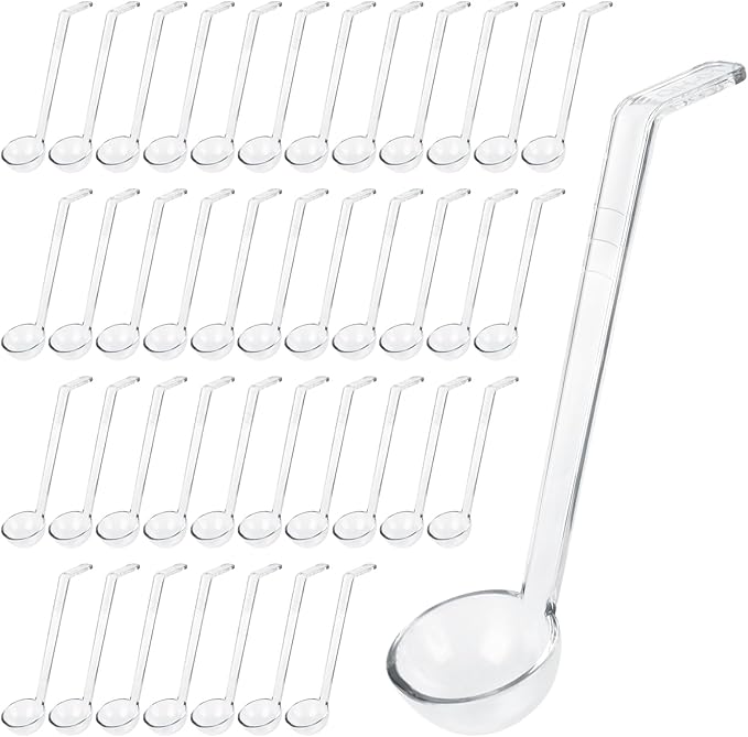 STARVAST 40PCS 1 oz Plastic Small Ladles by STARVAST