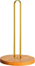 TONLEA Wooden Paper Towel Holder Countertop, Kitchen-Towel-Holder FreeStanding by TONLEA