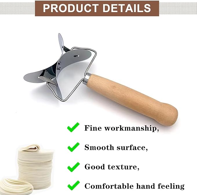 2 PCS Dumpling Cutter Sturdy Dumpling Maker Dumpling Wrapper Skin Dough Cutter - Image 4