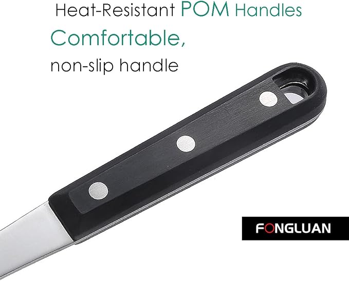 Stainless Steel Cooking Slotted Turner - Image 4