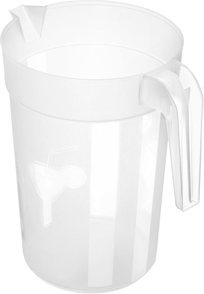 Tribello LARGE 1.3 Gallon Water Pitcher, Plastic Juice Pitcher - Image 5