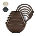 Bakken Master 12 Piece Plastic Nesting Bowls by BAKK%C3%8BNMASTER
