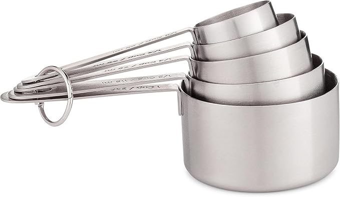 husMait Stainless Steel Measuring Cups & Spoons - Image 5