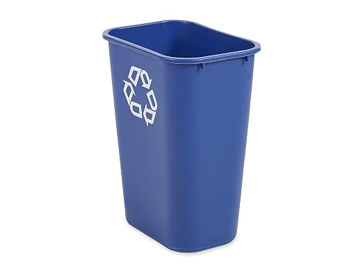 Rubbermaid Commercial Products Deskside Recycling Can, 10.25-Gallon/41-Quart - Image 4