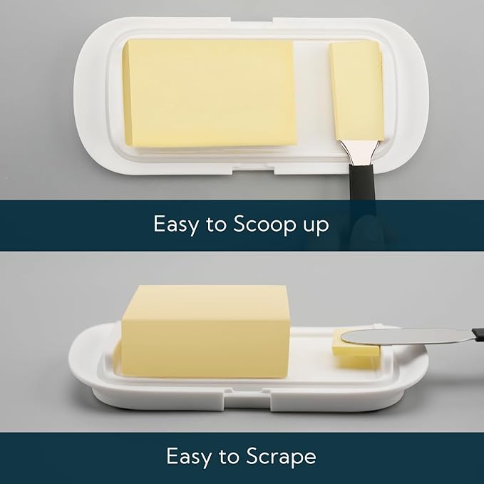 KITCHENDAO Large One-handed Butter Dish - Image 5