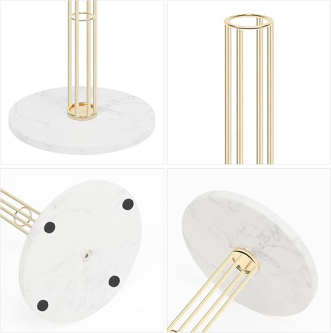 NearMoon Paper Towel Holder Countertop, Sturdy Kitchen Paper Towel Stand - Image 7