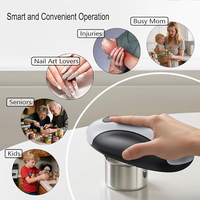 Electric Can Opener, Open Cans - Image 5