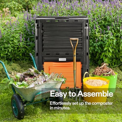 VIVOSUN 80Gallon (300L) Outdoor Compost Bin