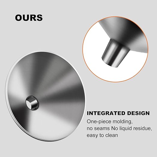 Small Funnel Set of 2, Stainless Steel Mini Funnel - Image 7