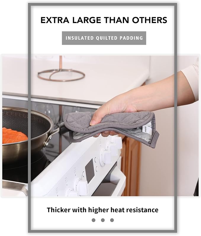 Joyhalo 4 Pack Pot Holders for Kitchen Clearance, Hot Pads for Kitchen - Image 4