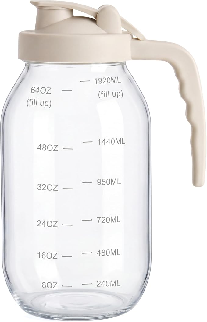 YORY 2 Quart Glass Pitcher by YORY