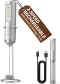 CIRCLE JOY Rechargeable 2-Speed Handheld Milk Frother by CIRCLEJOY