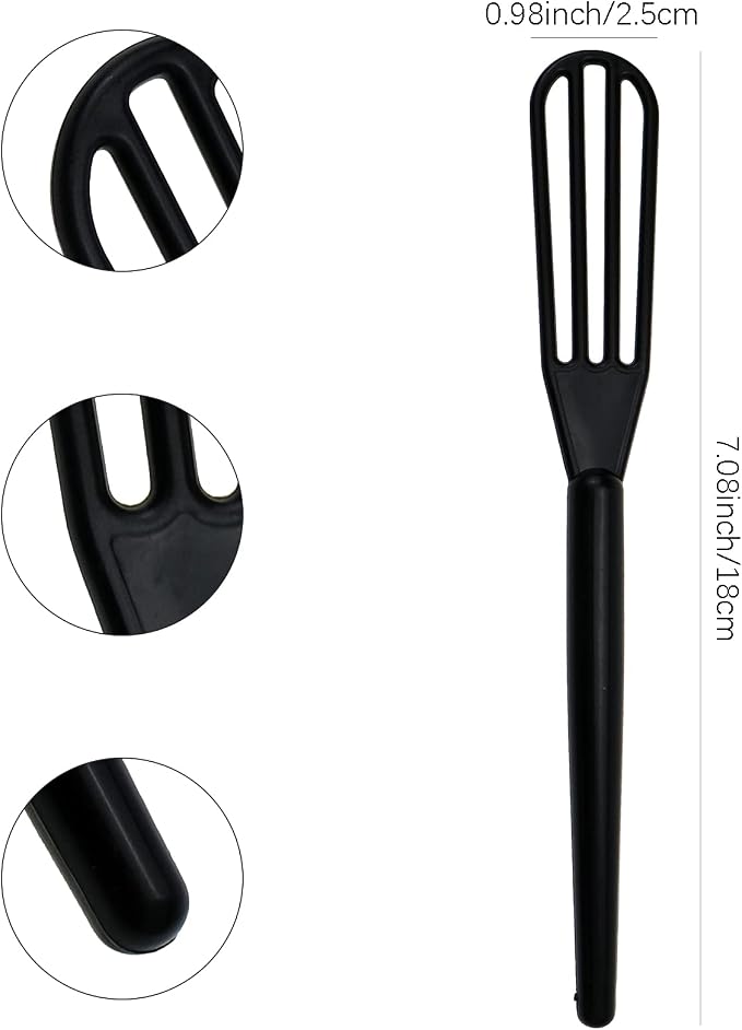 10 PCS Plastic Hair Coloring Mixer, Hair Color Whisks Dye Cream Mixer, Tint - Image 2