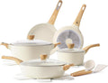 SENSARTE Ceramic Cookware Sets, Pots and Pans Set Non stick, 14 Piece Induction by SENSARTE