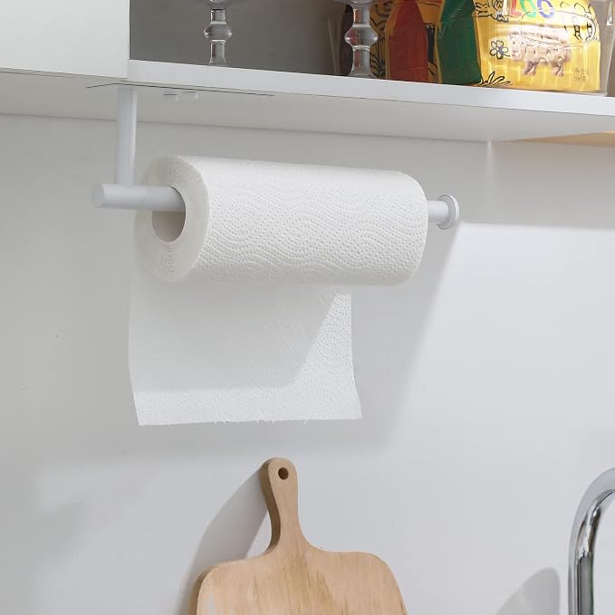 theaoo White Paper Towel Holder - Image 8