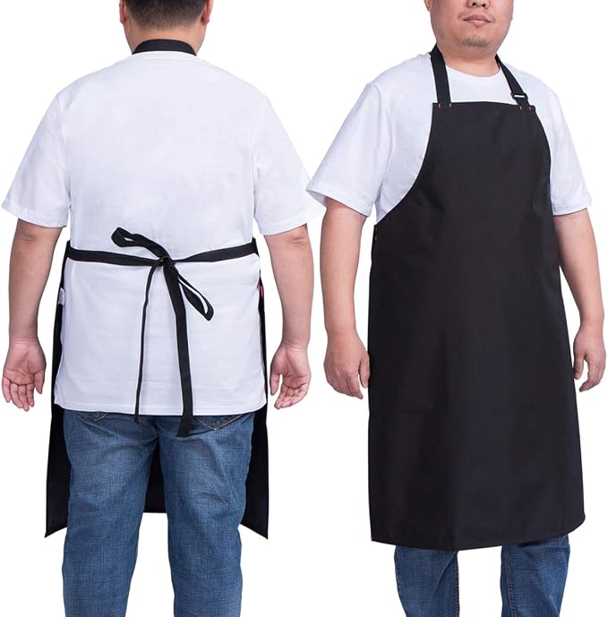 Waterproof Apron for Men and Women, Durable Heavy Duty Extra Long Adjustable - Image 2